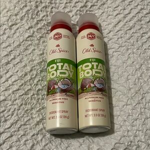 NWT Old Spice Deodorant Spray Fiji Total Body